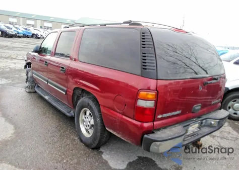 2002 Chevrolet Suburban K1500 z USA, uszkodzony, nr VIN 1GNFK16T82J101206